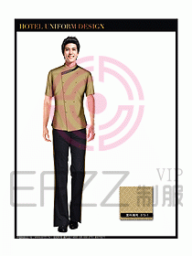桑拿會所服務員制服設計圖301