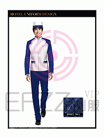 星級(jí)酒店門(mén)童制服設(shè)計(jì)圖793