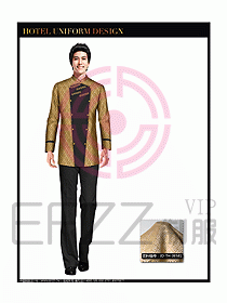 星級酒店門童制服設計圖806