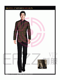 酒店前臺(tái)服務(wù)員制服設(shè)計(jì)圖611