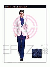 酒店前臺(tái)服務(wù)員制服設(shè)計(jì)圖617