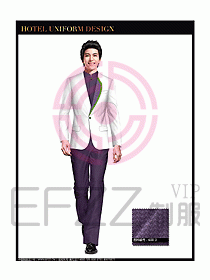 酒店前臺(tái)服務(wù)員制服設(shè)計(jì)圖616