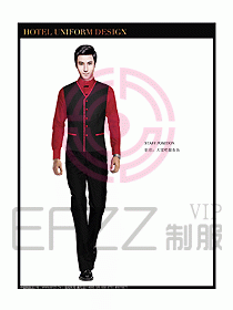 酒店西餐服務(wù)員制服設(shè)計(jì)圖812