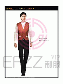 酒店西餐服務(wù)員制服設(shè)計(jì)圖814