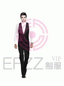 酒店西餐服務(wù)員制服設(shè)計(jì)圖823