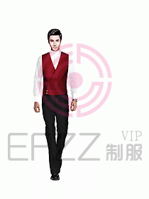 酒店西餐服務員制服設計圖828