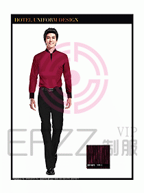 酒店西餐服務(wù)員制服設(shè)計圖837